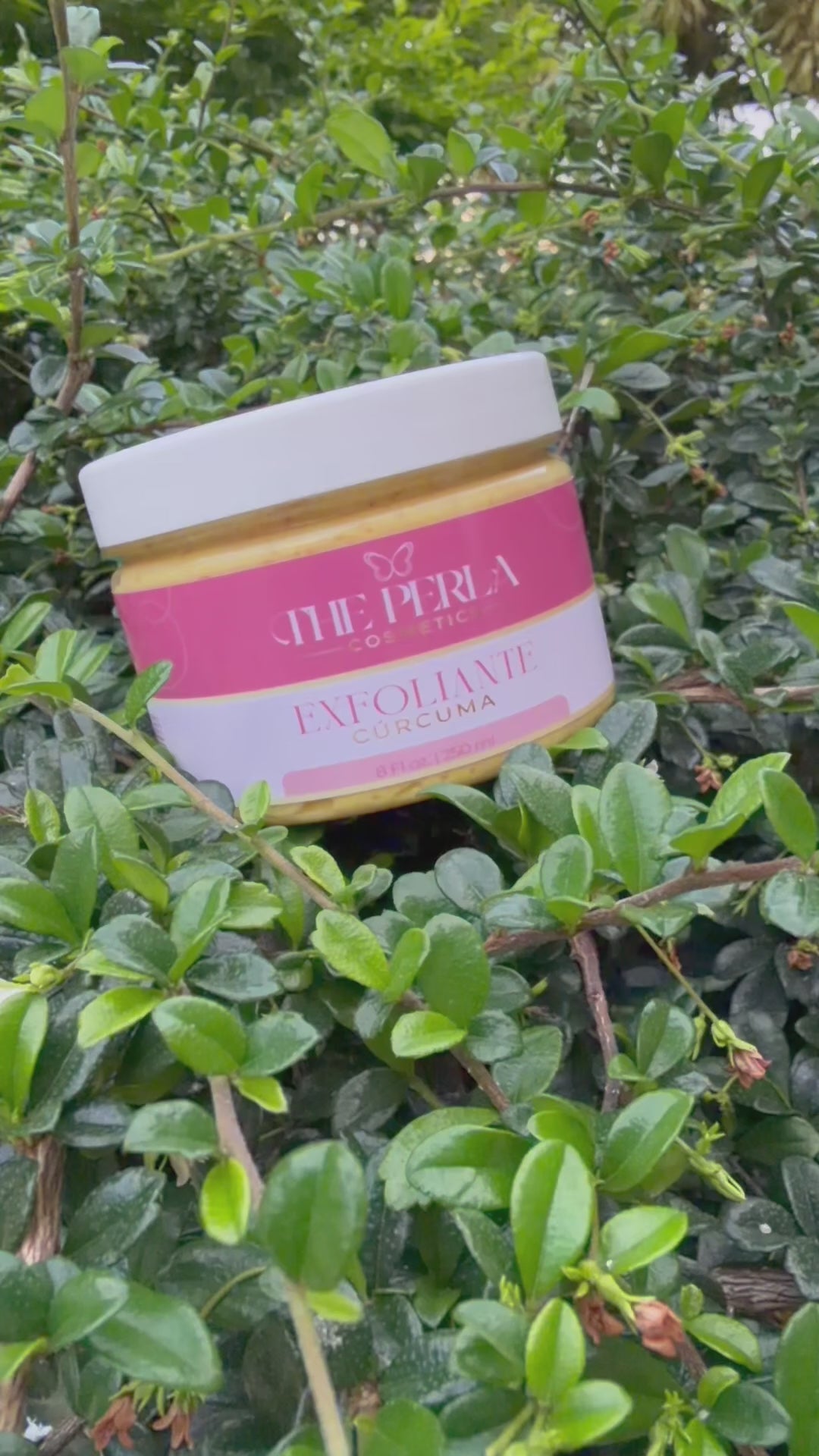 Exfoliante de cúrcuma